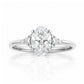 Kelly, an Oval cut Lab Diamond Ring - 1ct - Victoria's Jewellery