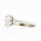 Kelly, an Oval cut Lab Diamond Ring - 1ct