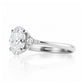 Kelly, an Oval cut Lab Diamond Ring - 1ct - Victoria's Jewellery