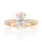 Emma, Oval cut Lab Diamond Ring - 1.5ct - Victoria's Jewellery