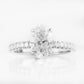Emma, Oval cut Lab Diamond Engagement Ring - 1.5ct