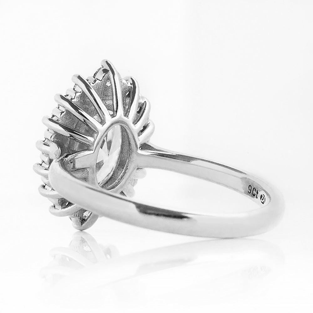 Venicia, an Oval cut Lab Diamond Engagement Ring - Victoria's Jewellery