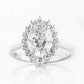 Venicia, an Oval cut Lab Diamond Engagement Ring - Victoria's Jewellery