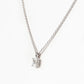 Luna, an Oval cut Lab Diamond Necklace