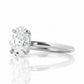 Zoey, Oval cut Lab Diamond Solitaire Ring - 1ct - Victoria's Jewellery