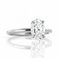 Zoey, Oval cut Lab Diamond Solitaire Ring - 1ct - Victoria's Jewellery