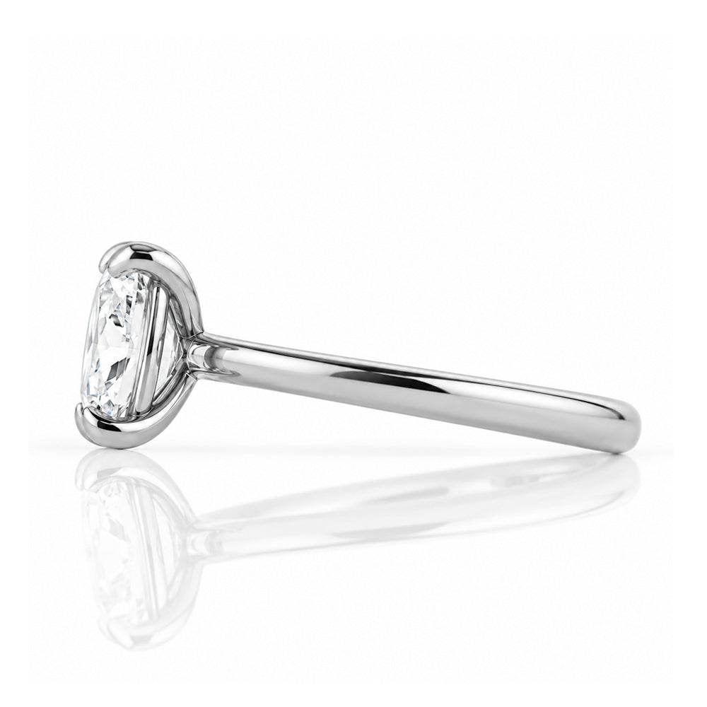 Zoey, Oval cut Lab Diamond Solitaire Ring - 1.5ct - Victoria's Jewellery
