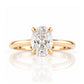 Zoey, Oval cut Lab Diamond Solitaire Ring - 1.5ct - Victoria's Jewellery