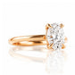 Zoey, Oval cut Lab Diamond Solitaire Ring - 1.5ct - Victoria's Jewellery