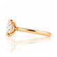 Zoey, Oval cut Lab Diamond Solitaire Ring - 1.5ct - Victoria's Jewellery