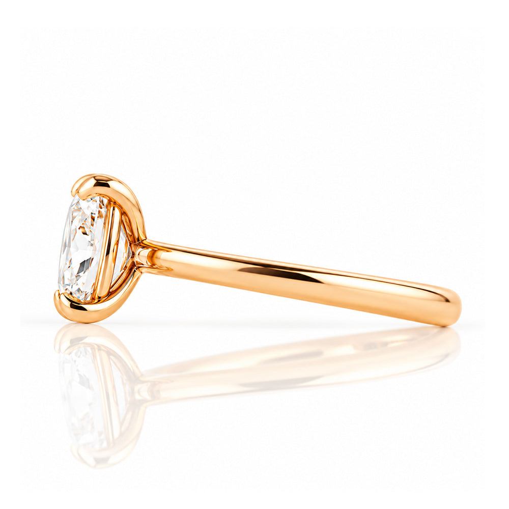 Zoey, Oval cut Lab Diamond Solitaire Ring - 1.5ct - Victoria's Jewellery