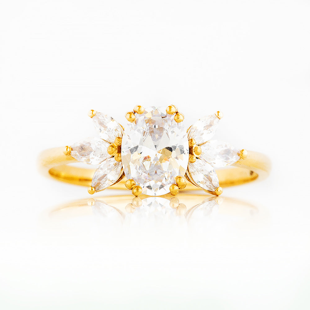 Olive, a Lab Diamond Engagement Ring