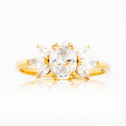 Olive, a Lab Diamond Engagement Ring