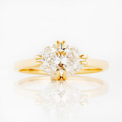 Paloma, Oval cut Lab Diamond Ring