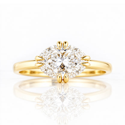 Paloma, Oval cut Lab Diamond Ring - Victoria's Jewellery