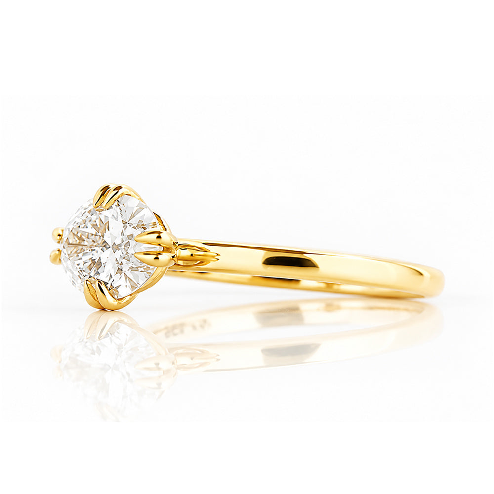 Paloma, Oval cut Lab Diamond Ring - Victoria's Jewellery