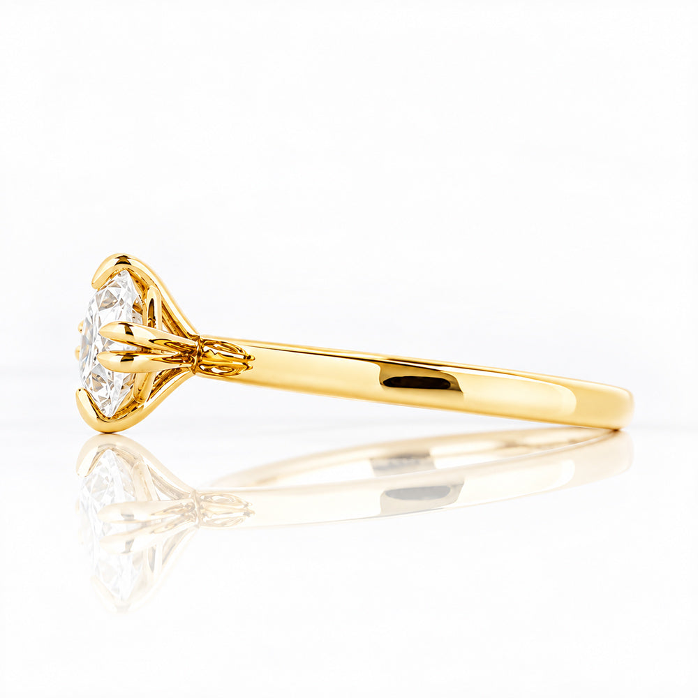 Paloma, Oval cut Lab Diamond Ring - Victoria's Jewellery