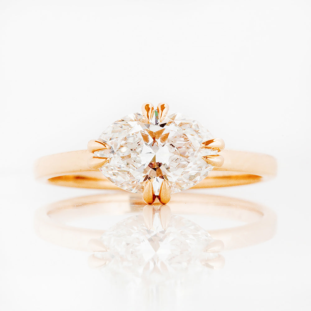 Paloma, Oval cut Lab Diamond Ring