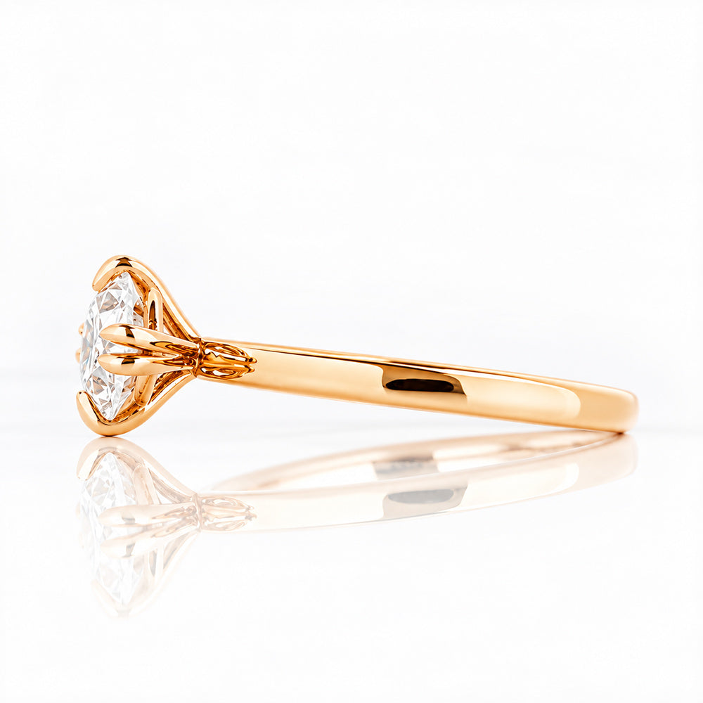 Paloma, Oval cut Lab Diamond Ring - Victoria's Jewellery