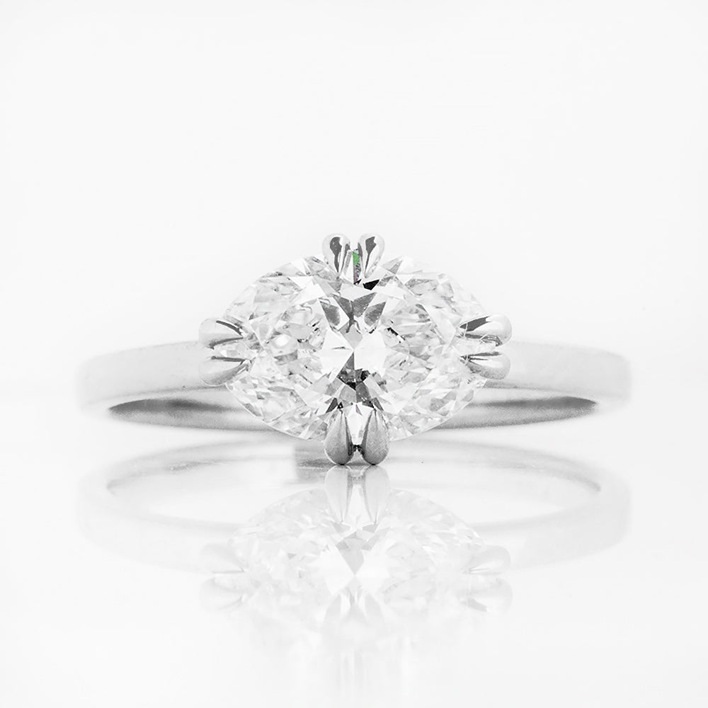 Paloma, Oval cut Lab Diamond Ring