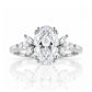 Olive, an Oval Lab Diamond Ring - 1.5ct - Victoria's Jewellery