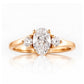 Georgie, a Lab Diamond Trilogy Ring - Victoria's Jewellery