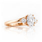 Georgie, a Lab Diamond Trilogy Ring - Victoria's Jewellery