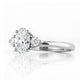 Georgie, a Lab Diamond Trilogy Ring - Victoria's Jewellery