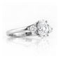Georgie, a Lab Diamond Trilogy Ring - Victoria's Jewellery