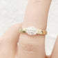 Akari, an oval cut Lab Diamond Ring