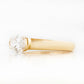 Akari, an oval cut Lab Diamond Ring