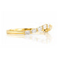 Kayla, an Oval cut Lab Diamond Wedding Band - Victoria's Jewellery