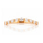 Kayla, an Oval cut Lab Diamond Wedding Band - Victoria's Jewellery