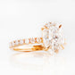 Emma, Oval cut Lab Diamond Ring - 2.5ct - Victoria's Jewellery