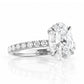 Emma, Oval cut Lab Diamond Ring - 2.5ct - Victoria's Jewellery