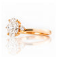 Georgie, a Lab Diamond Trilogy Ring - 1ct - Victoria's Jewellery