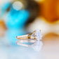 Georgie, a Lab Diamond Trilogy Ring - 1ct
