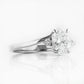 Georgie, a Lab Diamond Trilogy Ring - 1ct