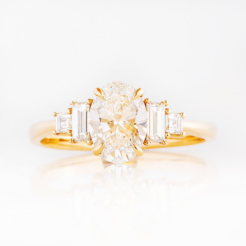 Chloe, a Lab Diamond Ring