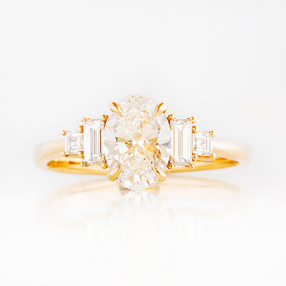 Chloe, a Lab Diamond Ring