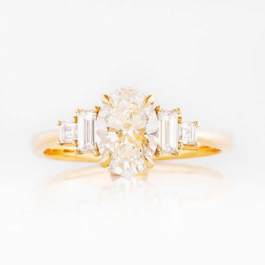 Chloe, a Lab Diamond Ring