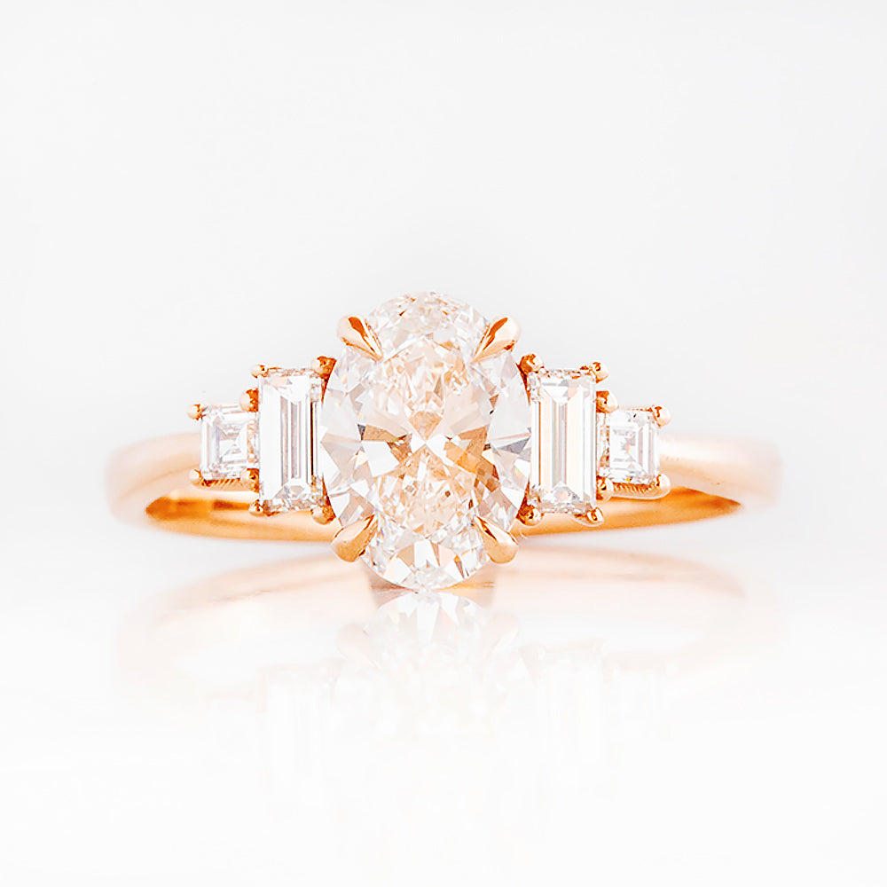 Chloe, a Lab Diamond Ring