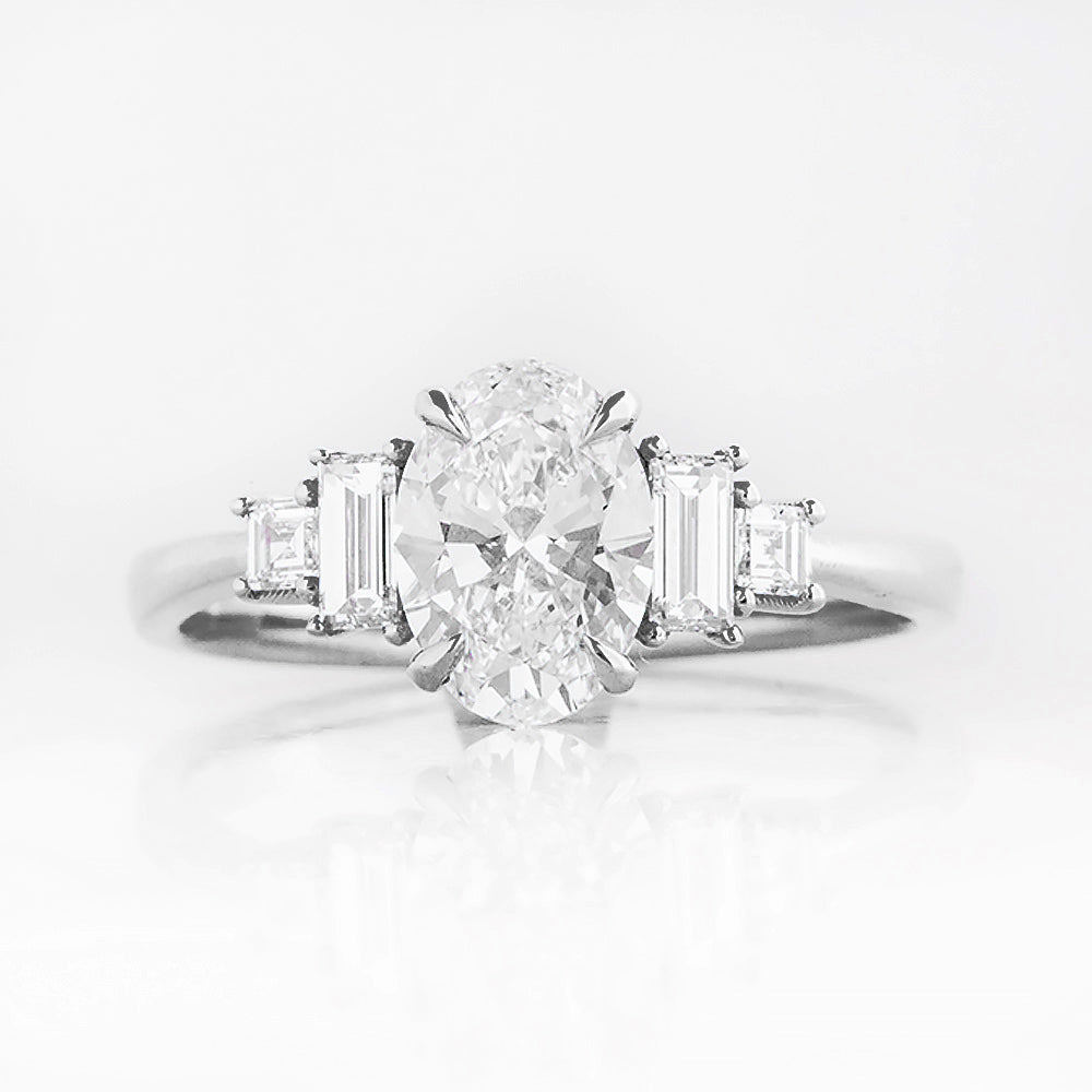 Chloe, a Lab Diamond Ring