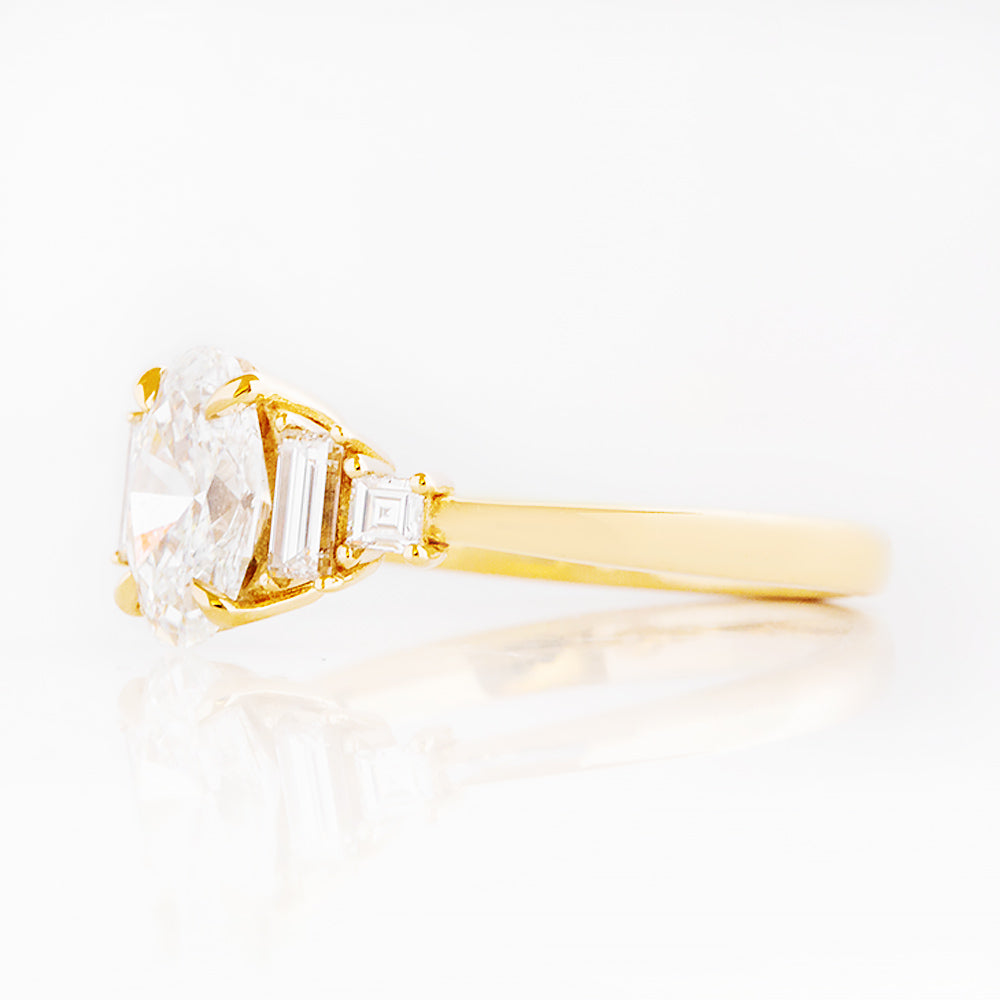Chloe, a Lab Diamond Ring