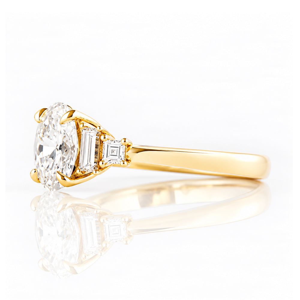 Chloe, a Lab Diamond Ring - Victoria's Jewellery