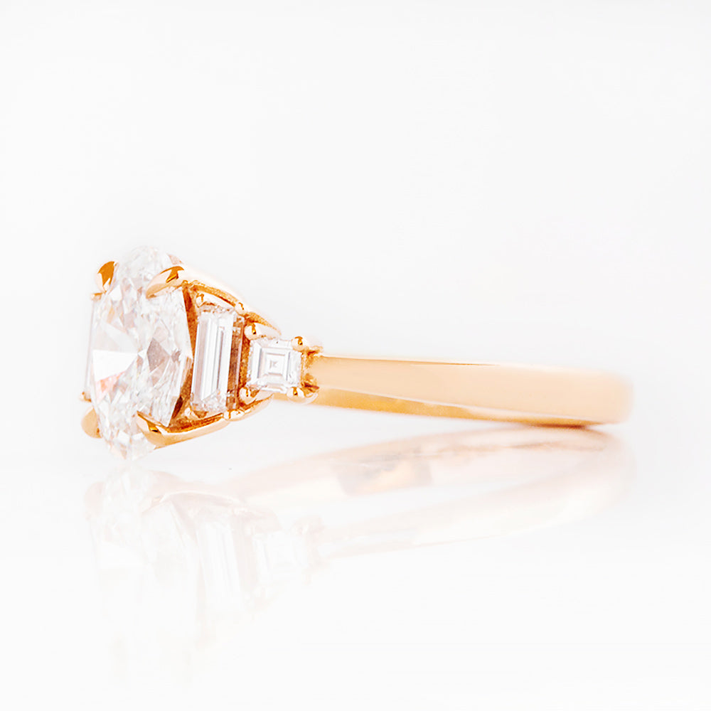 Chloe, a Lab Diamond Ring