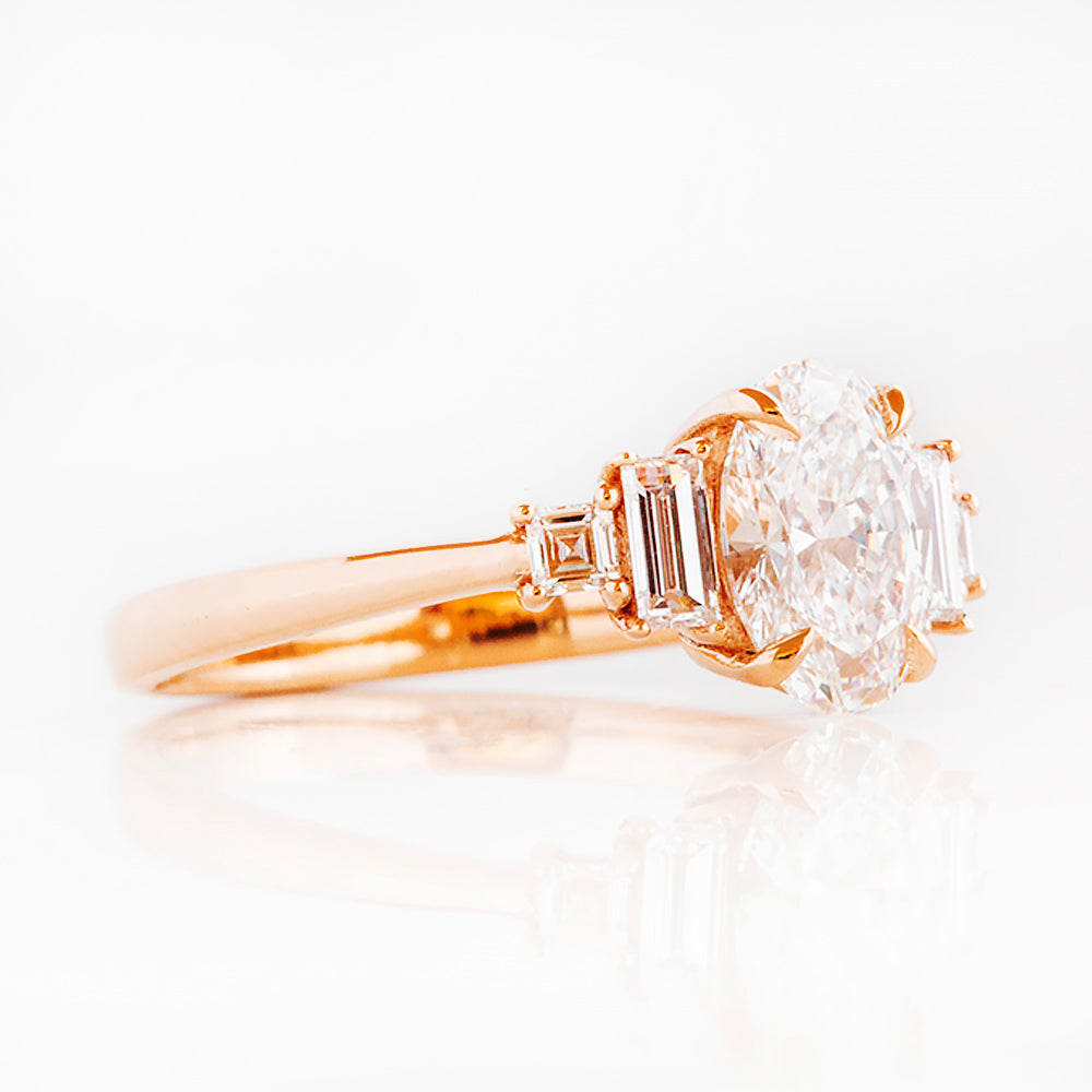 Chloe, a Lab Diamond Ring