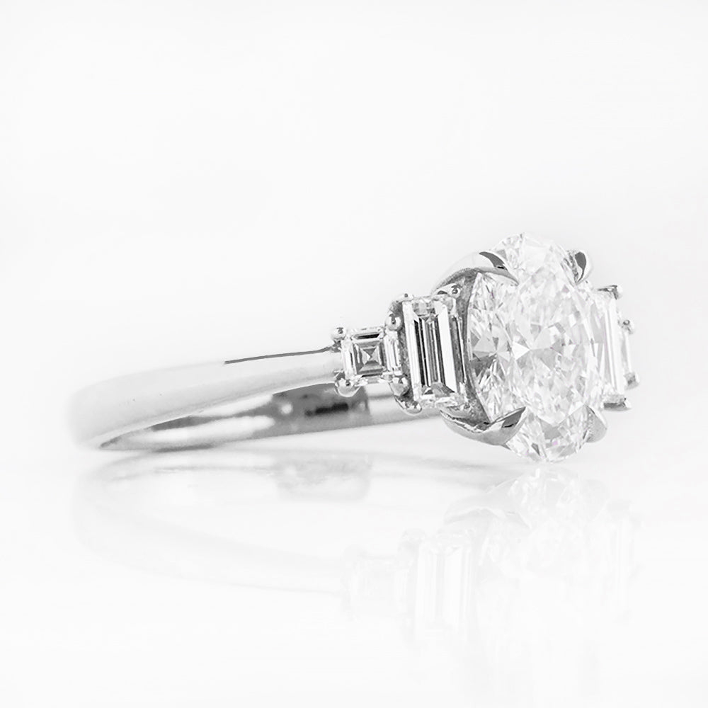 Chloe, a Lab Diamond Ring
