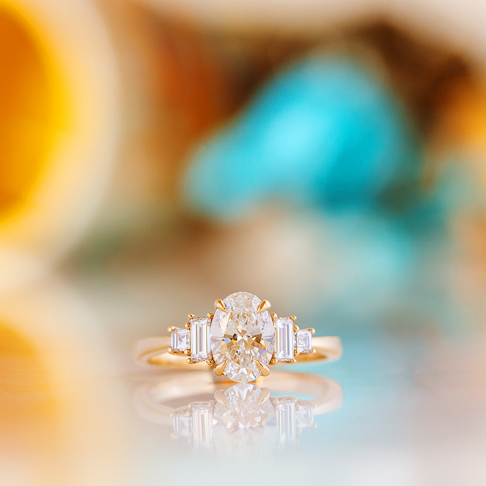 Chloe, a Lab Diamond Ring