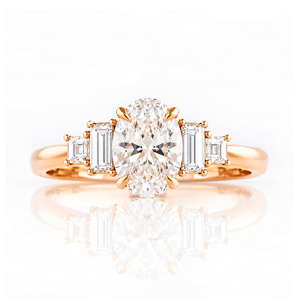 Chloe, a Lab Diamond Ring - Victoria's Jewellery